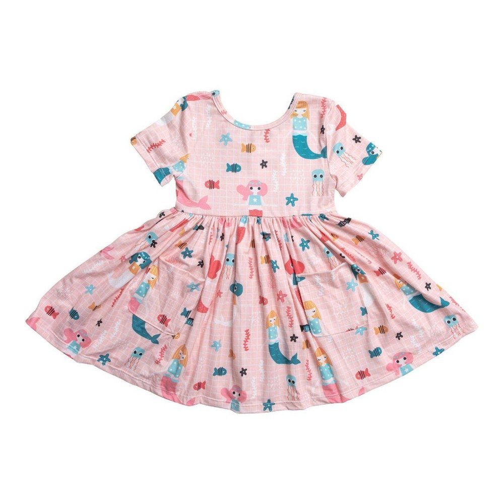 Mila & Rose Under the Sea Pocket Twirl Dress